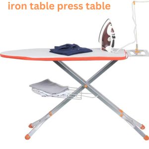 iron stand, press table