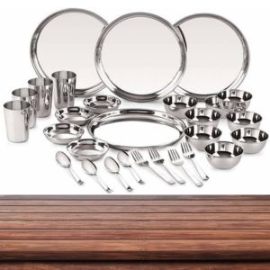 Stainless Steel Premium Dinner Set