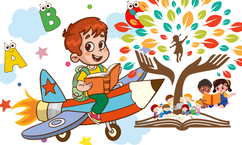 learning study material for kids 2 to 5 years