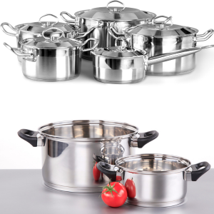stainless steel pots 