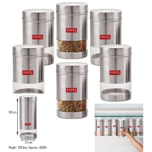 Stainless Steel Kitchen Jar