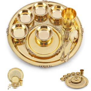 Brass Dinner Set