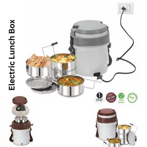 Electric Plastic Lunch Box