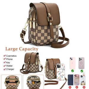 Leather Mobile Cell Phone Holder Pocket Purse