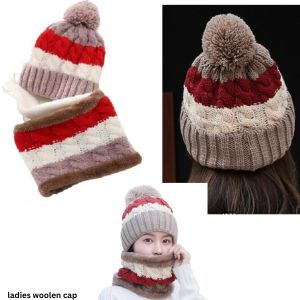 Ladies woolen cap
